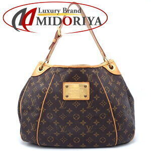 Louis Vuitton Monogram Galliera Shoulder Bag Brown